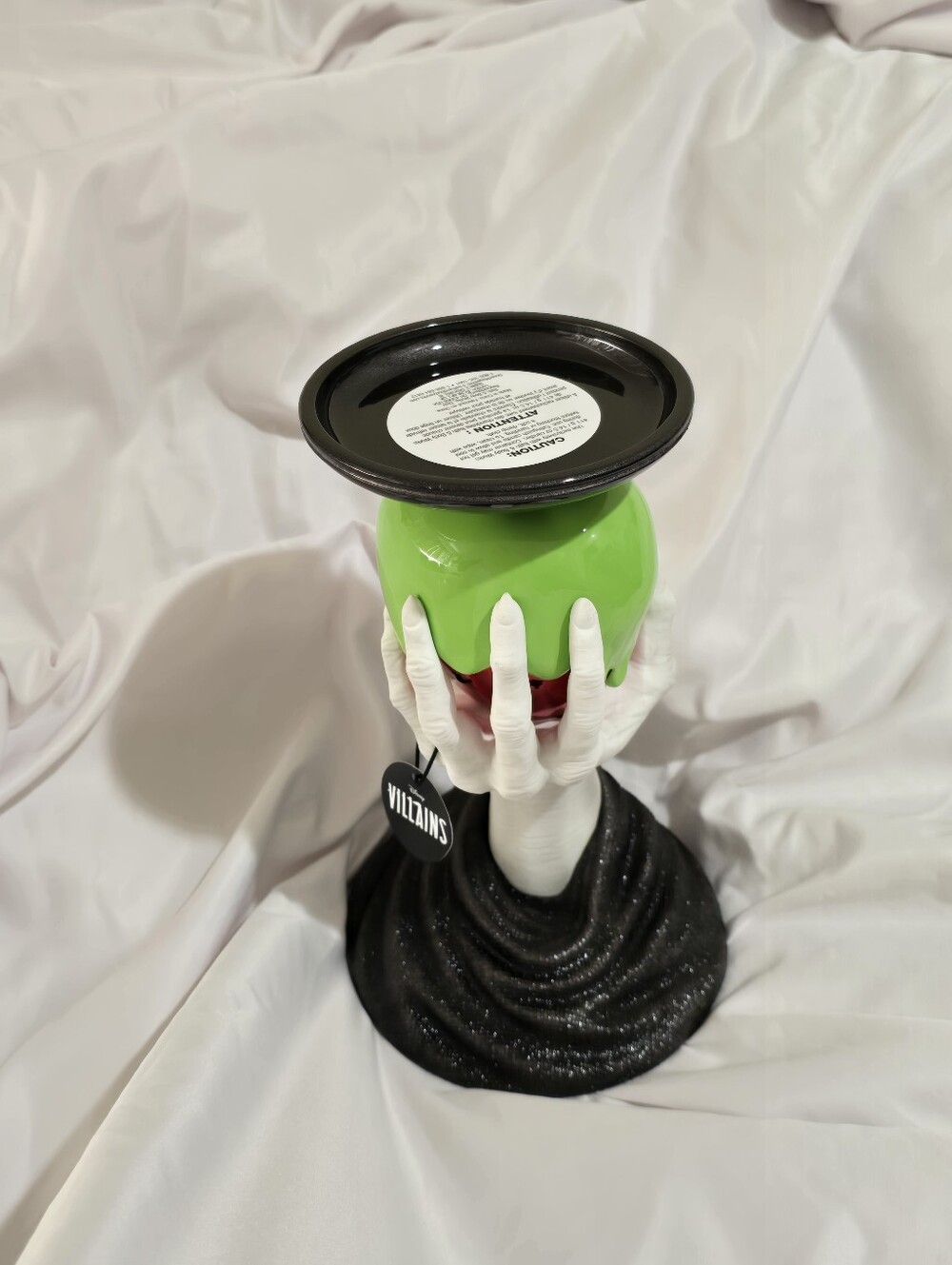 NWT Bath & Body Works Disney Villain Evil Queen Poison Apple 3Wick Candle Holder - Picture 3 of 5